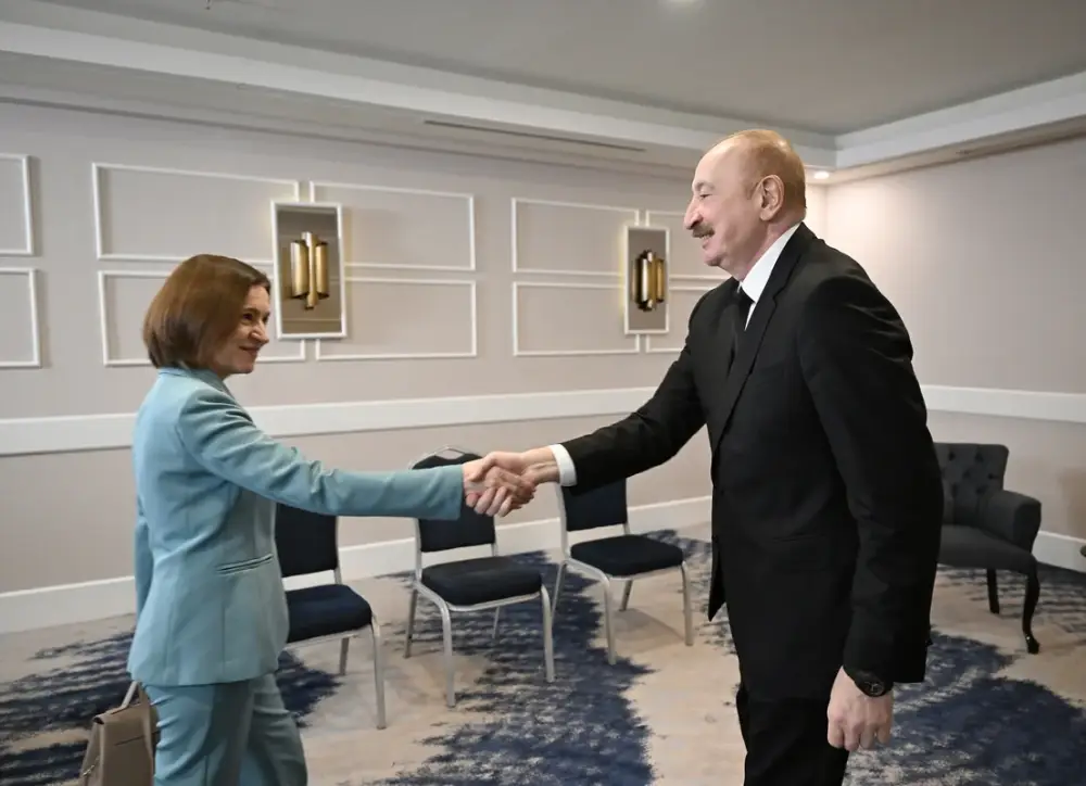 Azərbaycan və Moldova prezidentlərinin Antalyada görüşü olub