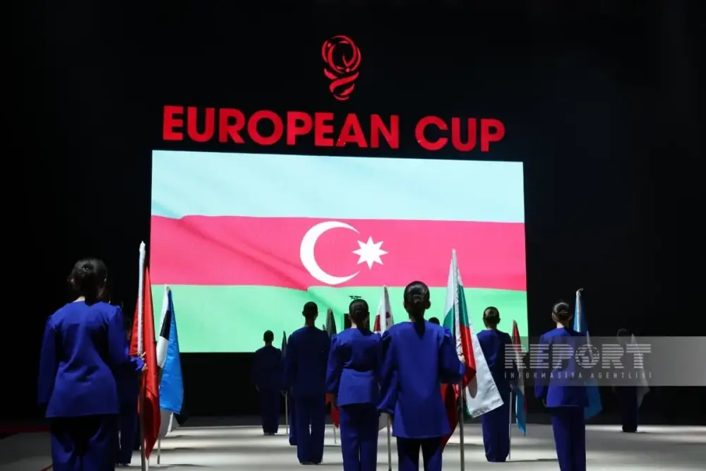 Bakıda keçirilən bədii gimnastika üzrə Avropa Kubokunda ilk mükafatçılar bəlli olub
