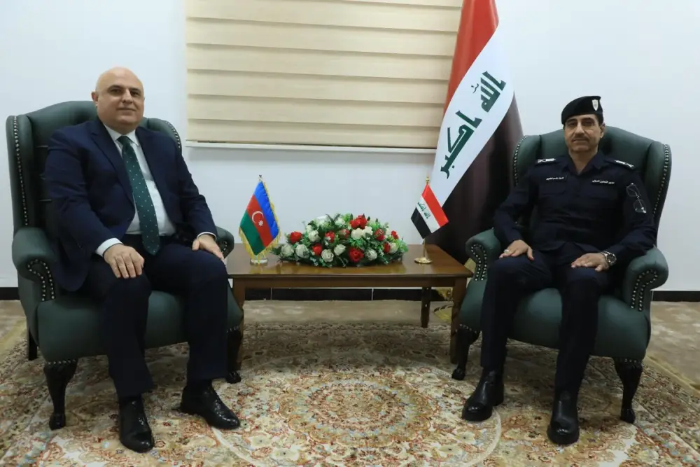 Eldar Səlimov İraq DİN-in generalı ilə görüşüb