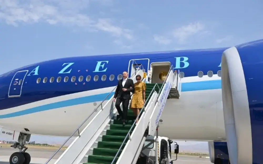Prezident və xanımı Naxçıvanda - FOTO
