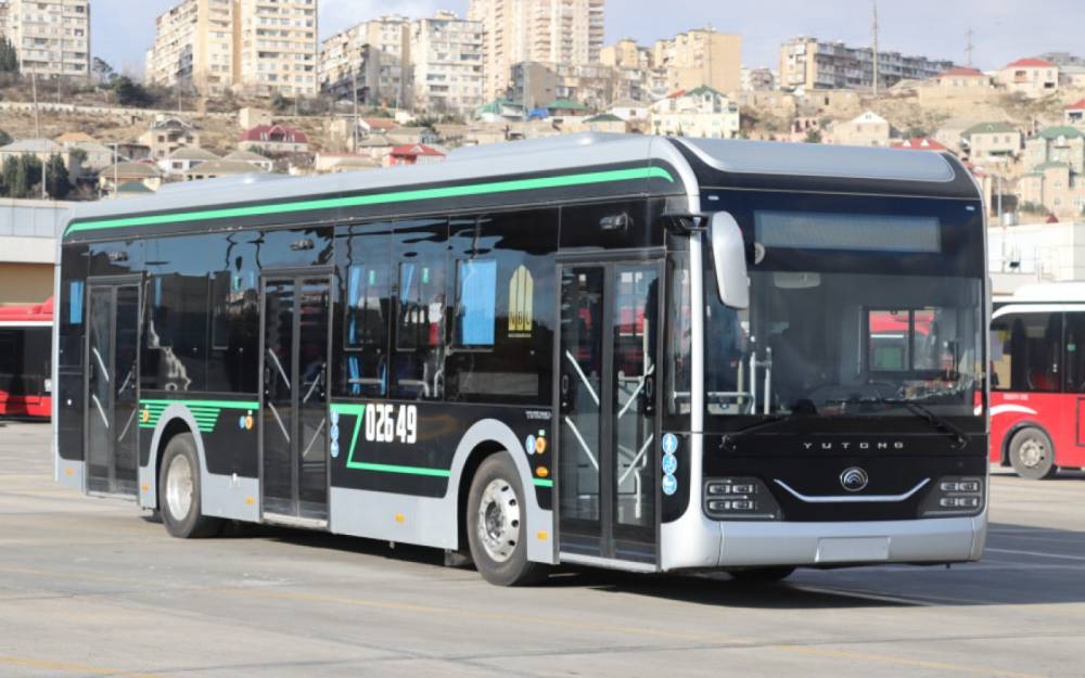 12 nömrəli marşrutda avtobuslar yenilənir