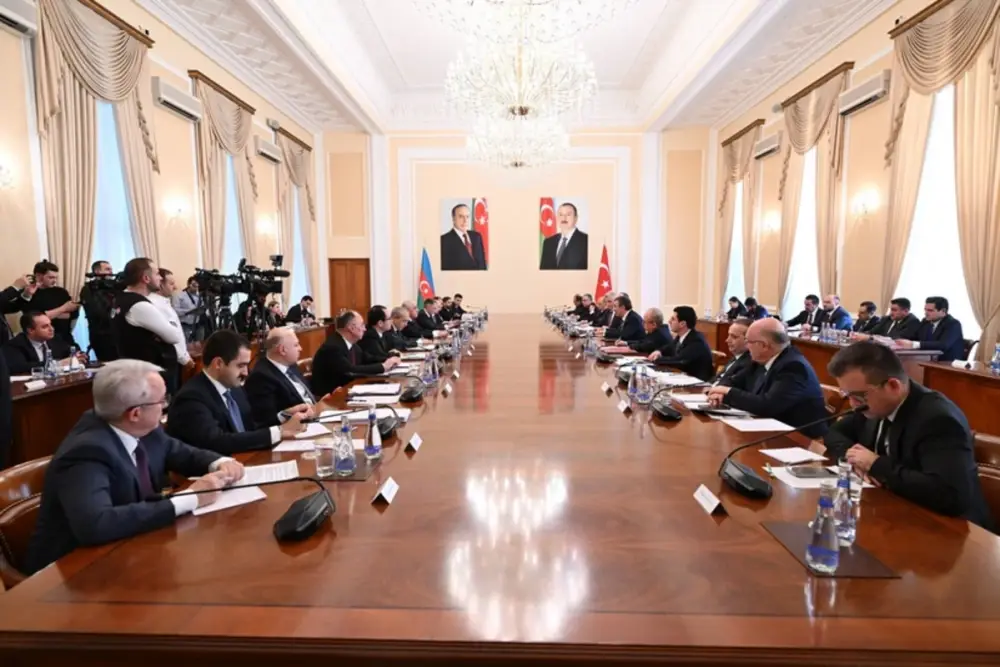 Bakıda Azərbaycan-Türkiyə Birgə Hökumətlərarası Komissiyasının iclası olub