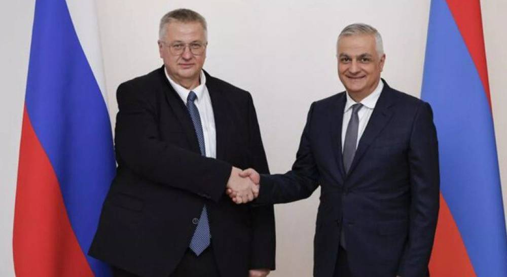 Ermənistan və Ruiya arasında bir sıra sənədlər imzalandı