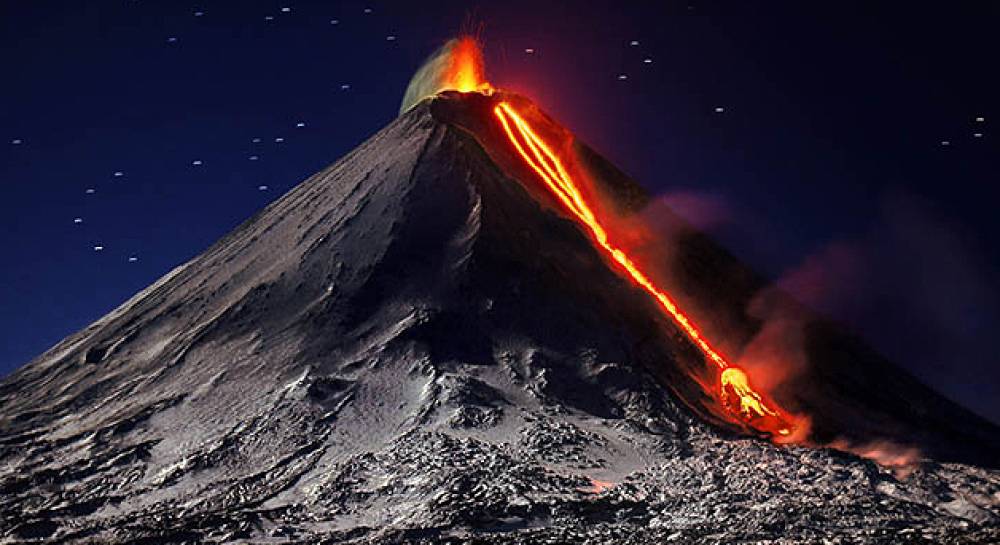 Azərbaycanda vulkan püskürdü