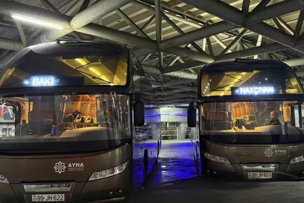 Bakı-Naxçıvan-Bakı avtobus reyslərinin fəaliyyəti dayandırılıb - YENİLƏNİB