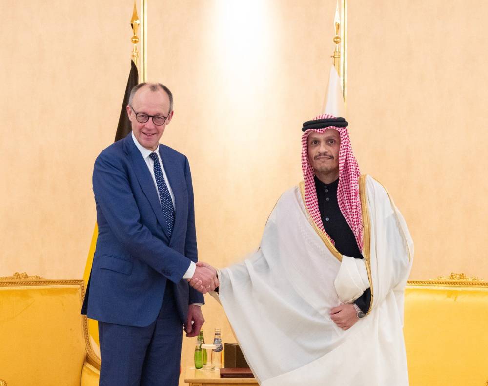 Qətər XİN və Almaniya kansleri arasında görüş olub 