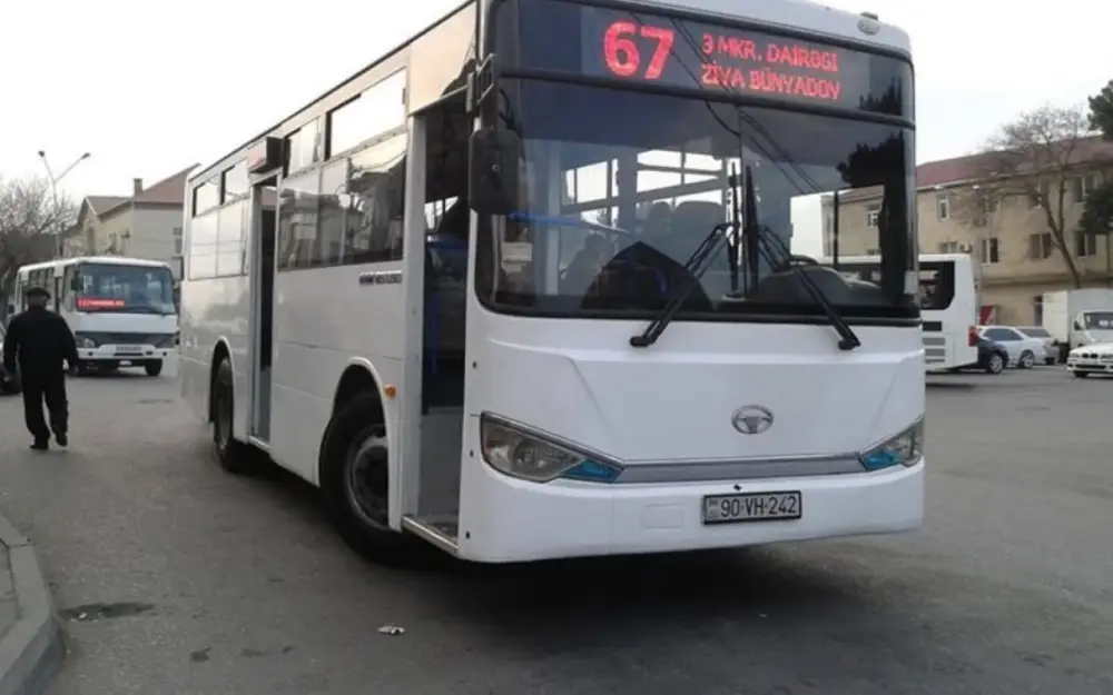 Bakıdakı 67 nömrəli marşrutun avtobusları yenilənir