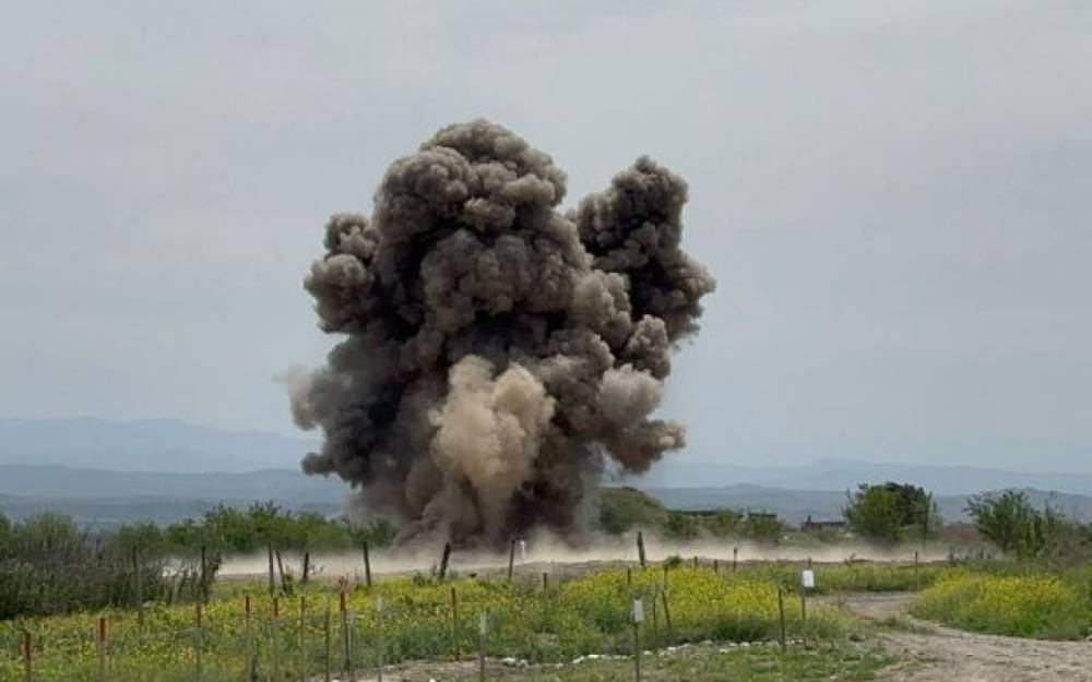 Cəbrayılda mina partladı - Xəsarət alan var