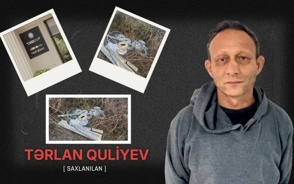 İşlədiyi obyektdən oğurluq edən usta saxlanıldı