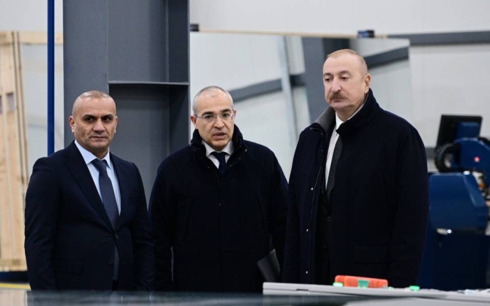 İlham Əliyev Sumqayıtda açılışda iştirak etdi - FOTOLAR