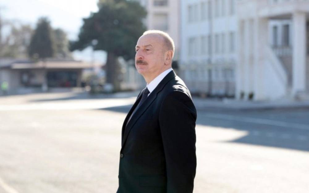 Prezident Çıldıran kəndindəki işlərlə tanış oldu - FOTO