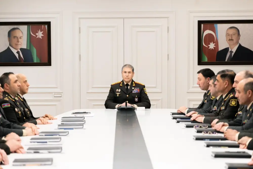 Daxili Qoşunların 2025-ci ildə fəaliyyətinə dair müşavirə keçirilib