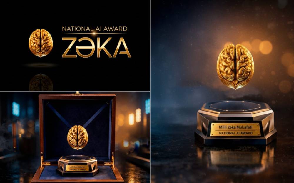 Azərbaycanda "ZƏKA" Milli Süni İntellekt Mükafatı Keçiriləcək