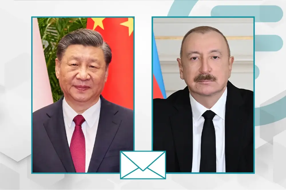 Si Cinpin İlham Əliyevi təbrik edib