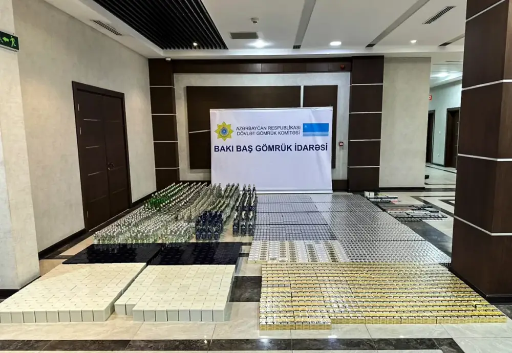 Göygöldə külli miqdarda tütün məmulatları və spirtli içkilər aşkar edilib