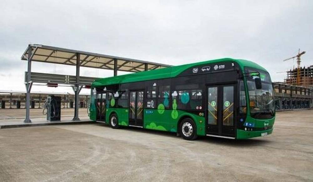 Bakıda 7 marşrut xəttində avtobuslar tam elektrikləşdirildi