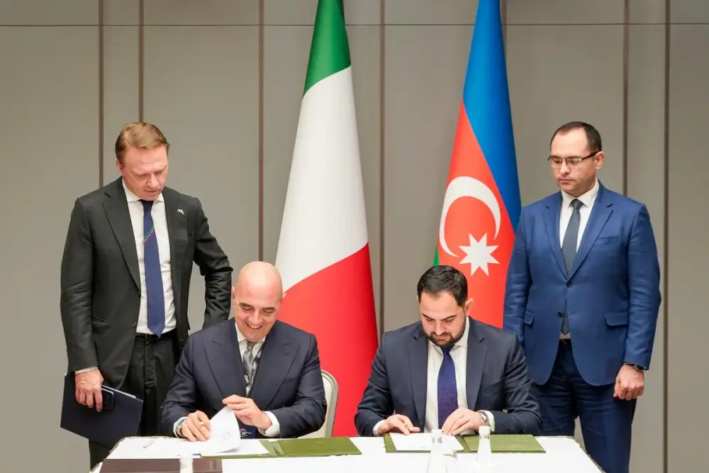 Azərbaycan İtaliya ilə aqrar sahədə Anlaşma Memorandumu imzalayıb