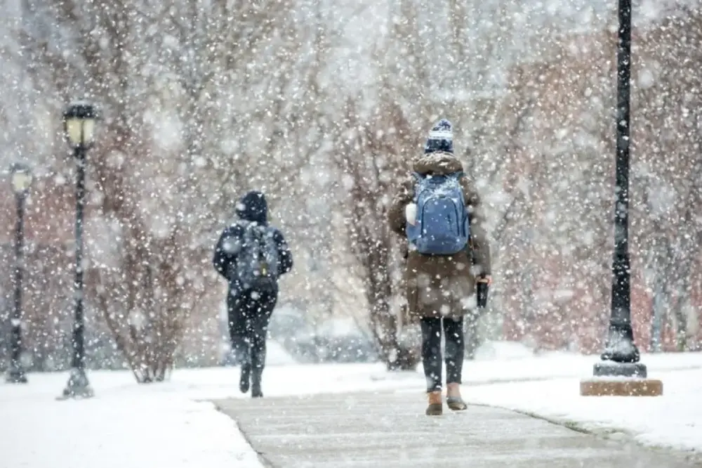 Azərbaycanda bəzi ərazilərə qar yağır - FAKTİKİ HAVA