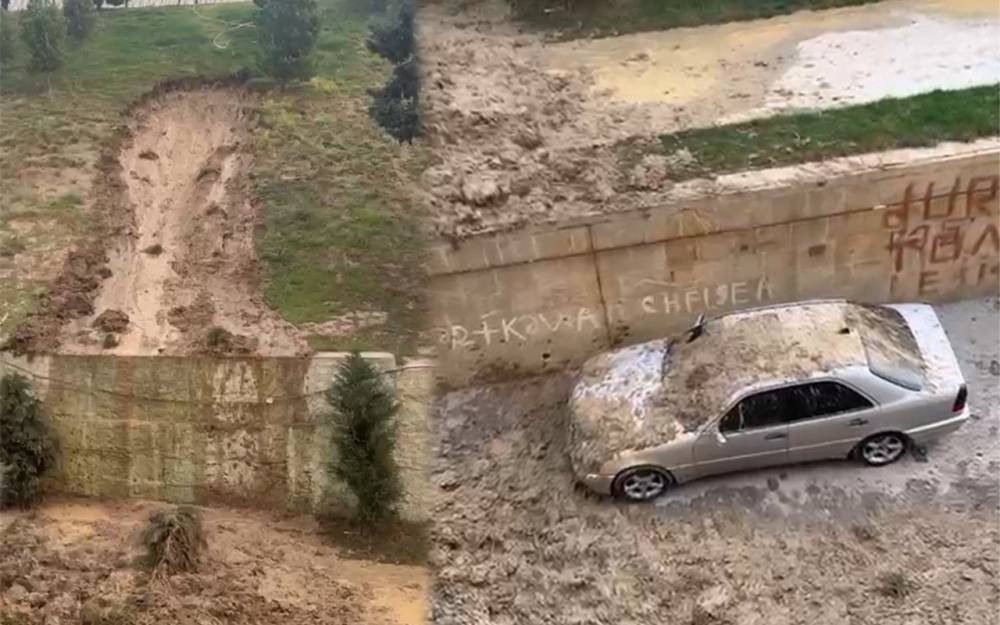 Bakıda torpaq sürüşməsinə səbəb suvarma sistemləri olub? - Rəsmi açıqlama (VİDEO)