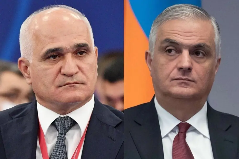 Mqer Qriqoryan Şahin Mustafayevlə "Tramp marşrutu"nu müzakirə edib