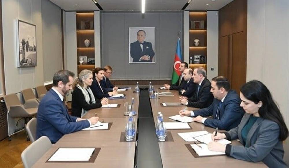 Ceyhun Bayramov Maqdalena Qrononu qəbul etdi