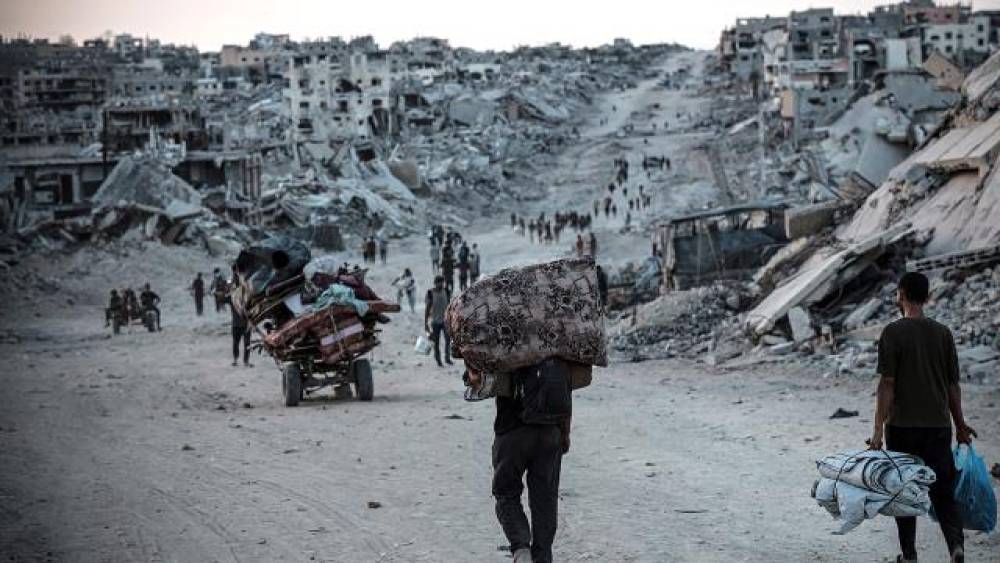 BMT: Atəşkəsdən sonra bu qədər insan Qəzzanın cənubundan şimala köçüb