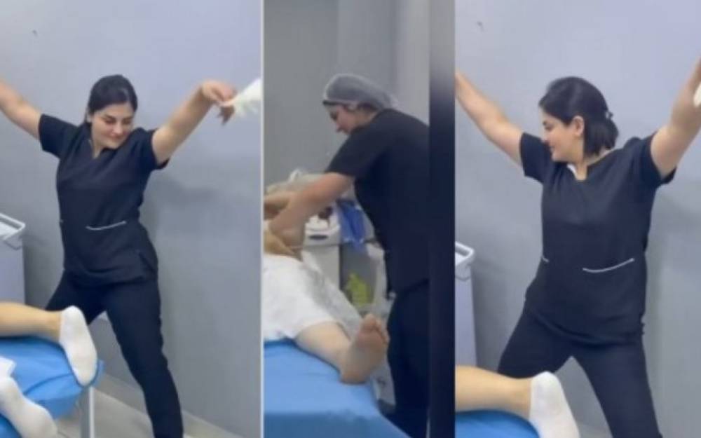 Əməliyyat zamanı qeyri-etik hərəkətlər edən həkim yenidən gündəmdə - VİDEO
