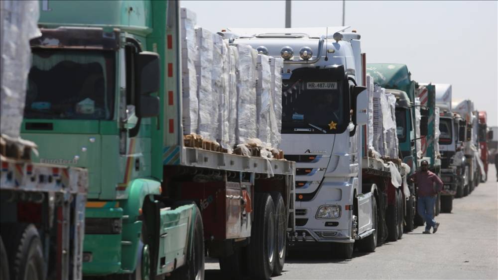 BMT: Qəzzaya 170 min ton ərzaq və digər ləvazimatlar hazırdır