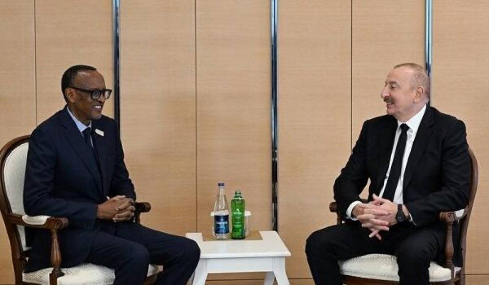 Ruanda prezidenti Azərbaycana gəldi